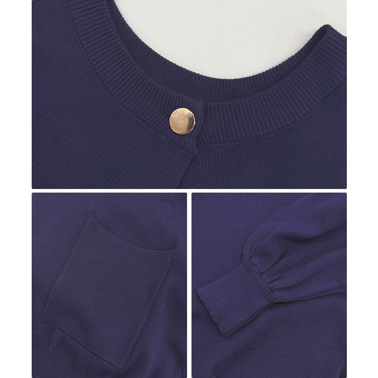 モチっと触感！気持ちの良いモチモチBIGニットカーディガン | futier land | 詳細画像10 