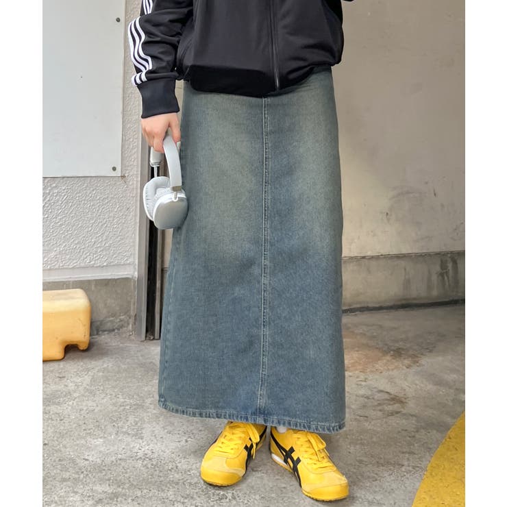 《ABYS》一年中活躍、万能デニム。バックスリットデニムロングスカート | futier land | 詳細画像20 