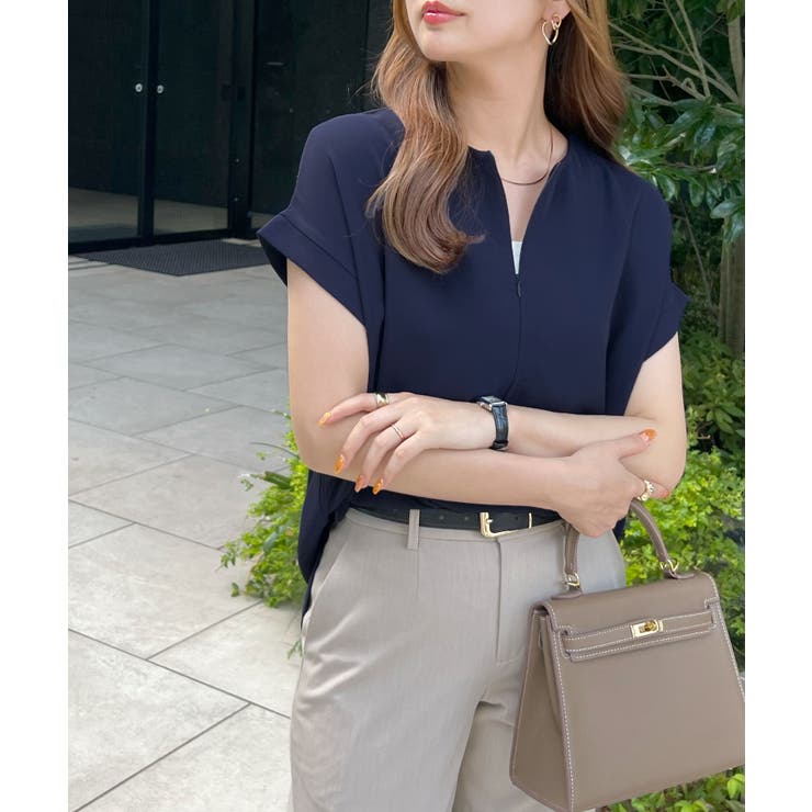 とろっとろした触感。とろみブラウス / 前後2way | futier land | 詳細画像46 