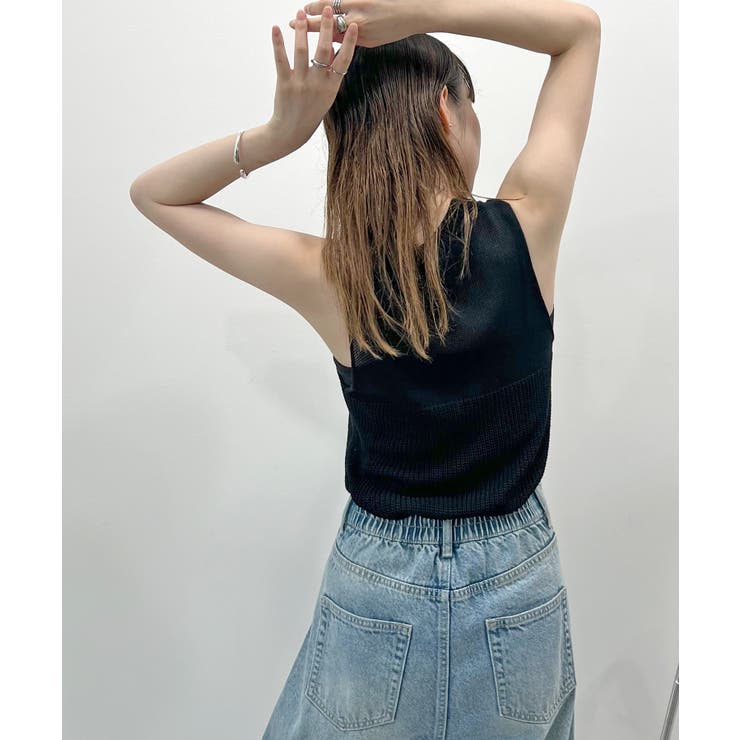 《ABYSアビス》ヘンリーサマーニットタンクトップ | futier land | 詳細画像21 