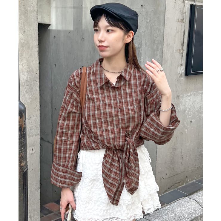 《ABYSアビス》ゆるっと羽織って即こなれ。マドラスチェックビックカフスシャツ | futier land | 詳細画像26 