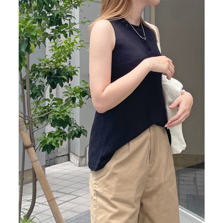 《ABYSアビス》ヘンリーサマーニットタンクトップ | futier land | 詳細画像25 