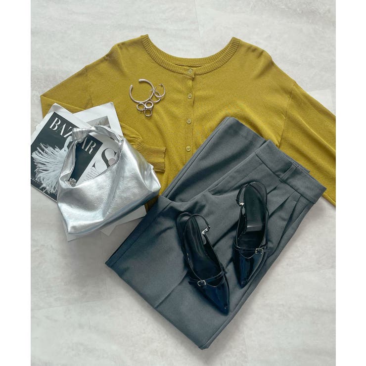 スタイリッシュな着こなし。コンパクトシアーカーディガン | futier land | 詳細画像65 