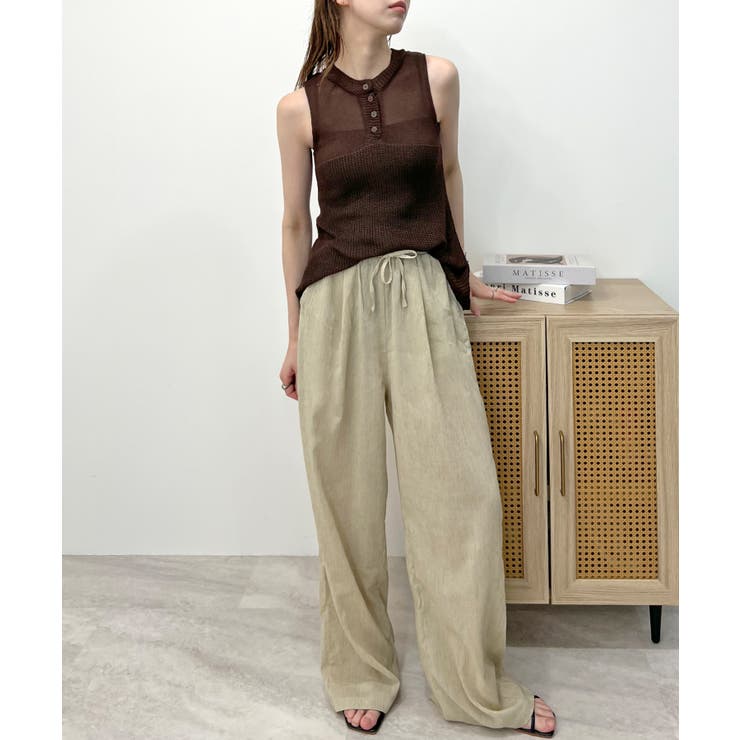 《ABYSアビス》ヘンリーサマーニットタンクトップ | futier land | 詳細画像34 