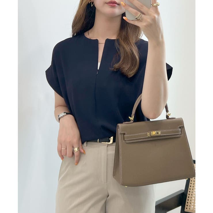 とろっとろした触感。とろみブラウス / 前後2way | futier land | 詳細画像51 