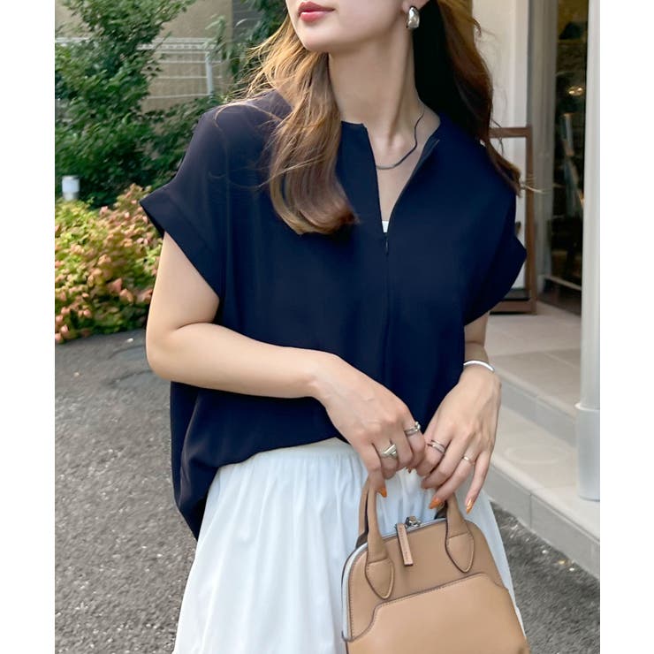 とろっとろした触感。とろみブラウス / 前後2way | futier land | 詳細画像50 