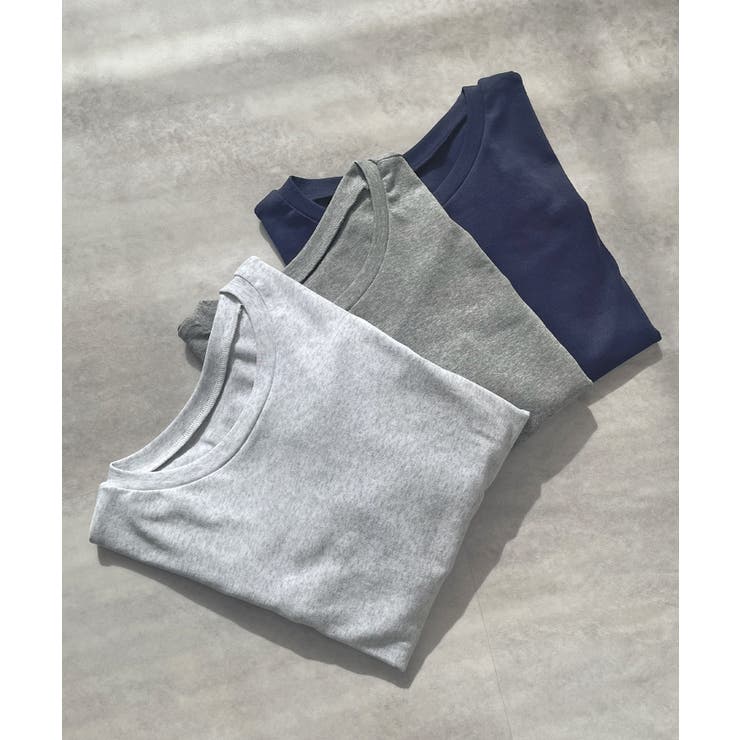 ワンポイントでさりげなく。ワンポイント刺繍クルーネックロンT | futier land | 詳細画像33 