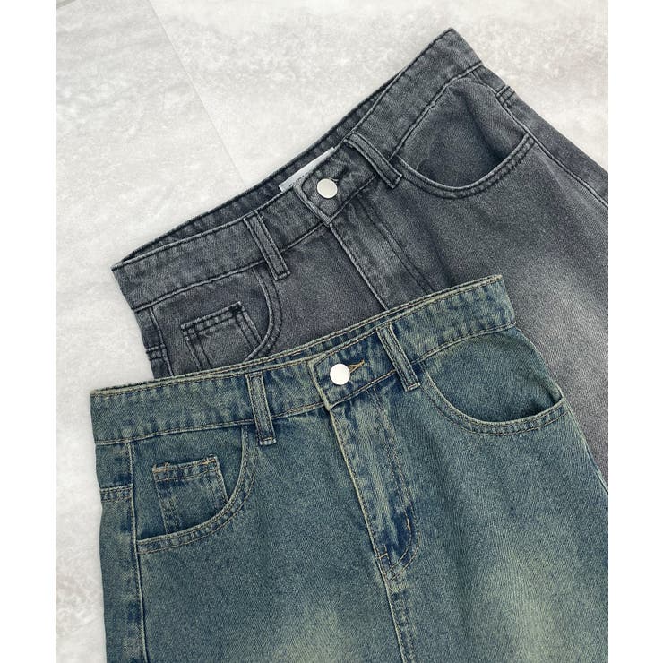 《ABYS》一年中活躍、万能デニム。バックスリットデニムロングスカート | futier land | 詳細画像29 