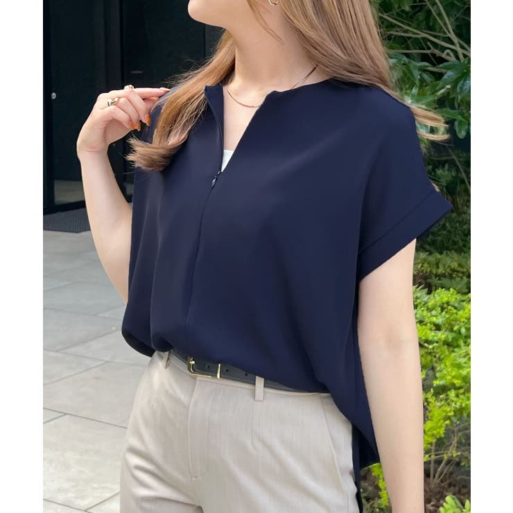 とろっとろした触感。とろみブラウス / 前後2way | futier land | 詳細画像47 