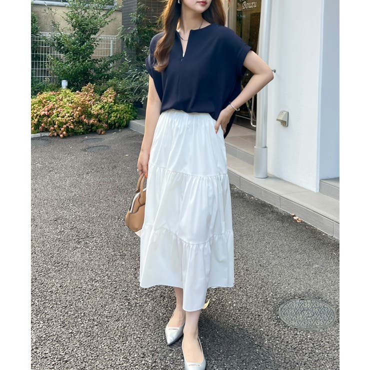 とろっとろした触感。とろみブラウス / 前後2way | futier land | 詳細画像49 