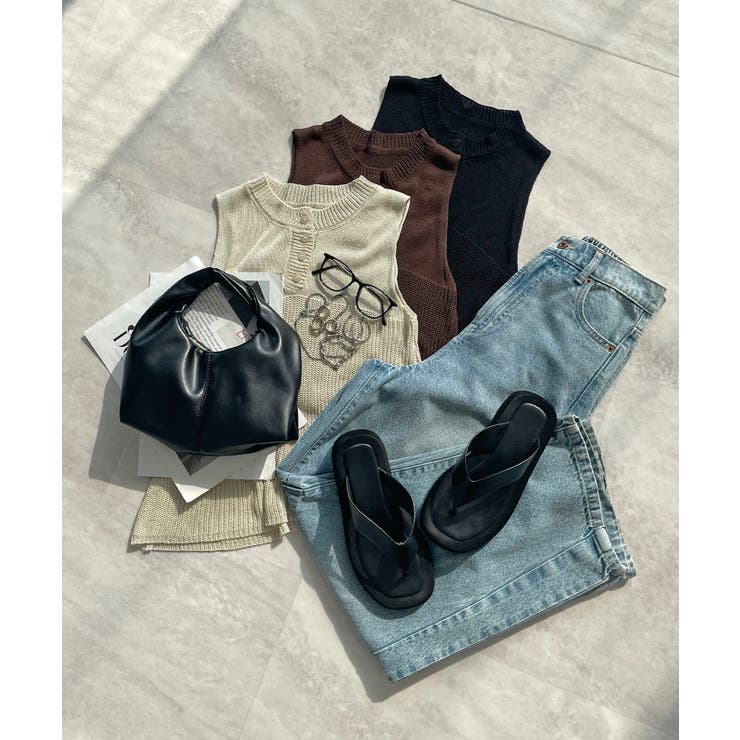 《ABYSアビス》ヘンリーサマーニットタンクトップ | futier land | 詳細画像40 