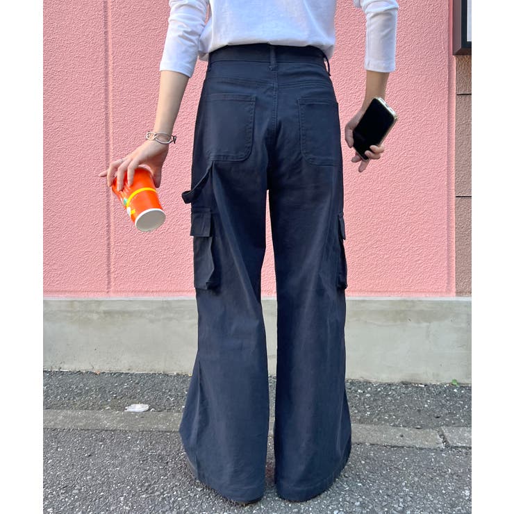 《ABYS》ゆるっとキマる、主役ボトム。ワイドカーゴパンツ | futier land | 詳細画像10 