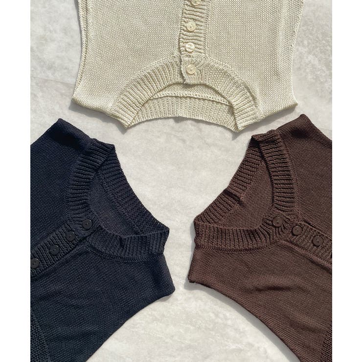 《ABYSアビス》ヘンリーサマーニットタンクトップ | futier land | 詳細画像41 