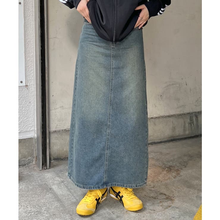《ABYS》一年中活躍、万能デニム。バックスリットデニムロングスカート | futier land | 詳細画像22 