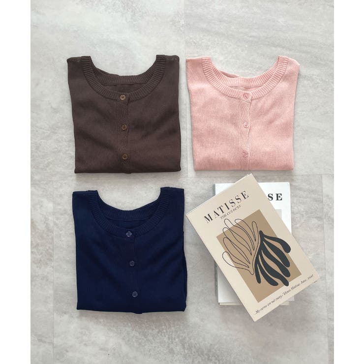 スタイリッシュな着こなし。コンパクトシアーカーディガン | futier land | 詳細画像34 