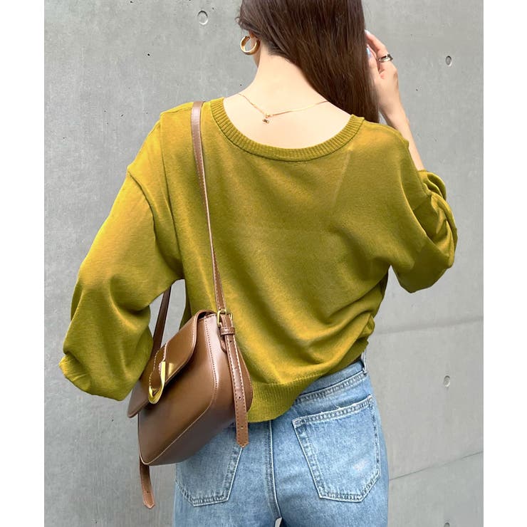 スタイリッシュな着こなし。コンパクトシアーカーディガン | futier land | 詳細画像51 