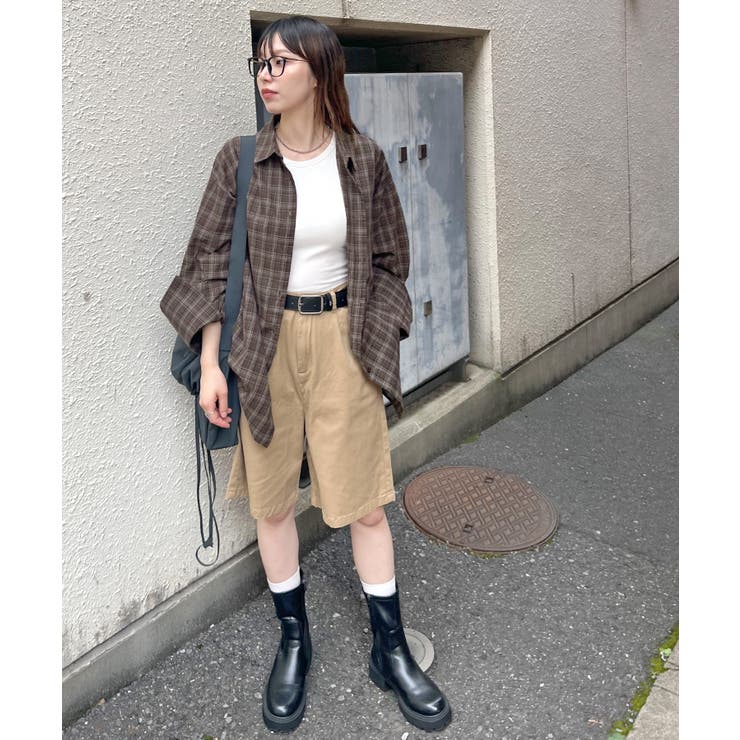 《ABYSアビス》ゆるっと羽織って即こなれ。マドラスチェックビックカフスシャツ | futier land | 詳細画像19 