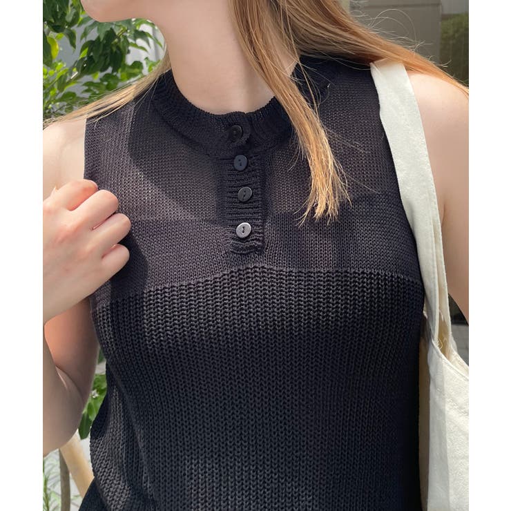 《ABYSアビス》ヘンリーサマーニットタンクトップ | futier land | 詳細画像27 