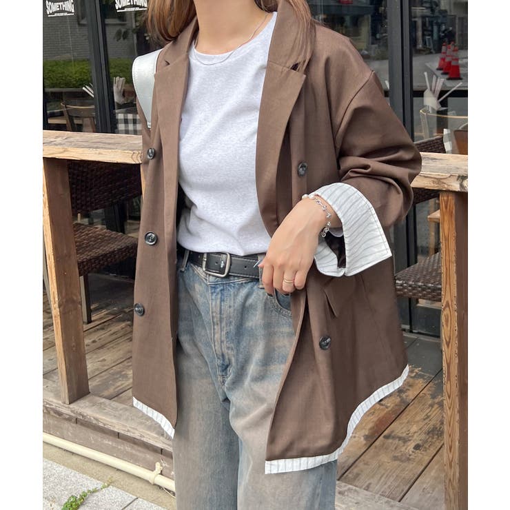 ワンポイントでさりげなく。ワンポイント刺繍クルーネックロンT | futier land | 詳細画像17 