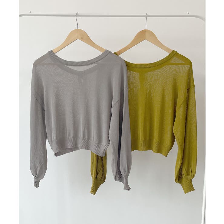 スタイリッシュな着こなし。コンパクトシアーカーディガン | futier land | 詳細画像67 