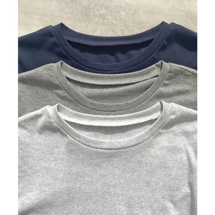 ワンポイントでさりげなく。ワンポイント刺繍クルーネックロンT | futier land | 詳細画像34 