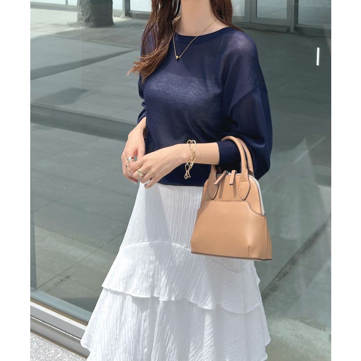 スタイリッシュな着こなし。コンパクトシアーカーディガン | futier land | 詳細画像26 