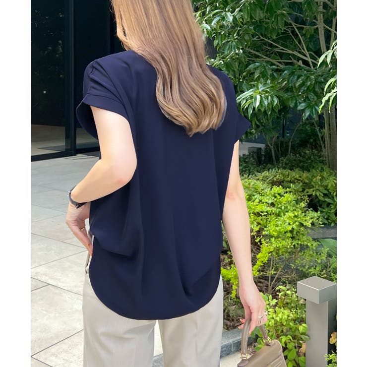 とろっとろした触感。とろみブラウス / 前後2way | futier land | 詳細画像48 