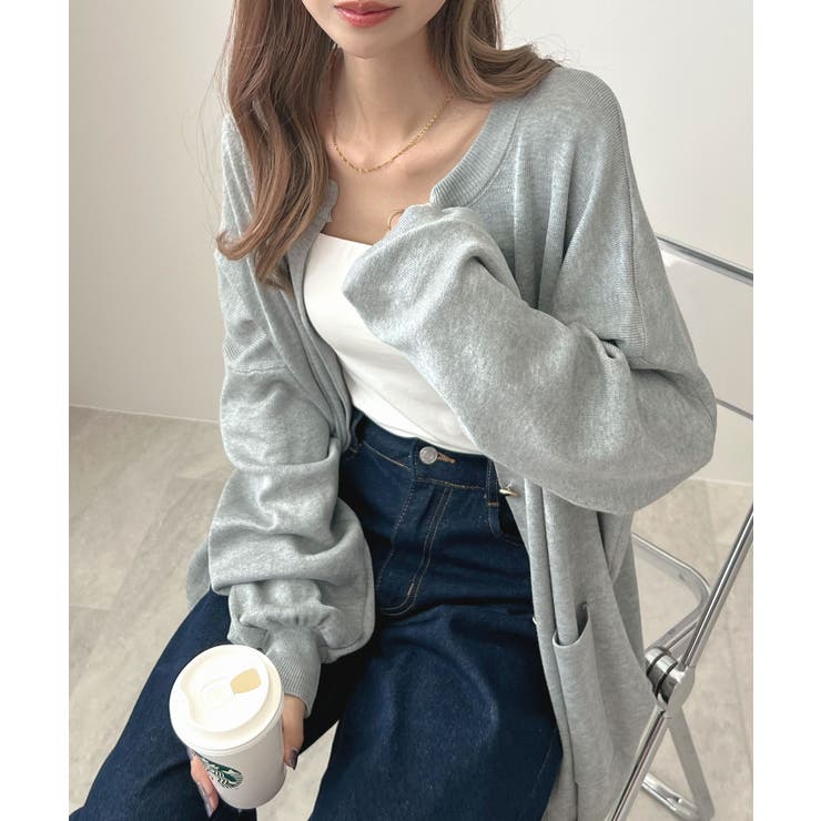 【美品✨】FRAMeWORK キッドモヘアミックスカーディガン　ゆったり　羽織り 美品✨】FRAMeWORK キッドモヘアミックスカーディガン ゆったり