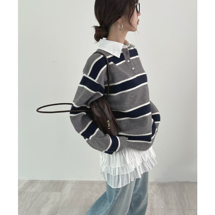 柔らかく快適なフィット感。裾フリルキャミソール | futier land | 詳細画像13 