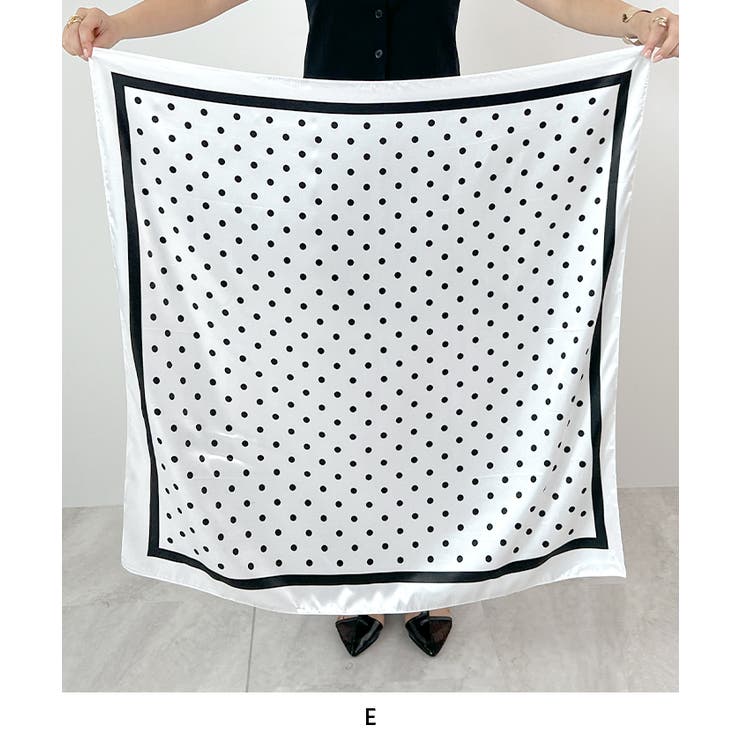 上品さを纏う。シルクタッチ大判スカーフ | futier land | 詳細画像8 