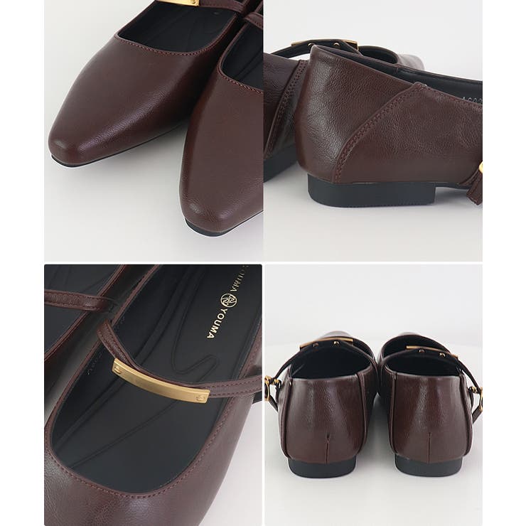 ひときわ輝く足元のワンポイント。メタルモチーフストラップパンプス | futier land | 詳細画像9 