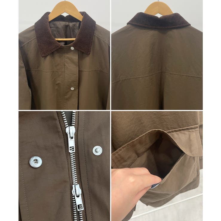 《ABYSアビス》軽やかに羽織れてメンズライクに。ミドルカバーオール | futier land | 詳細画像8 