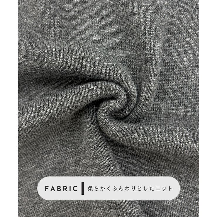 重ね着いらずで旬顔に。シャツ襟付きポロニット | futier land | 詳細画像5 