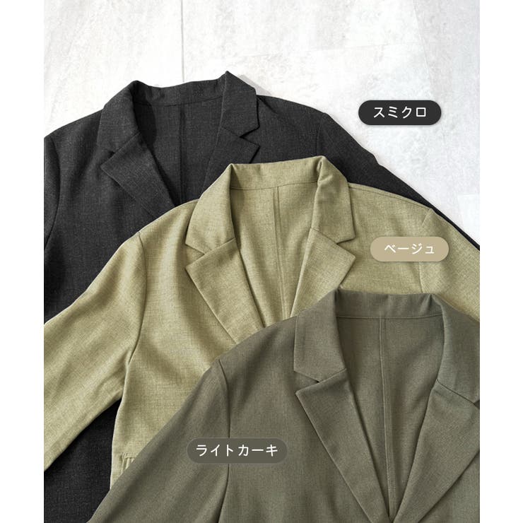 【コラボ企画】大人かわいいテーラードジャケット | futier land | 詳細画像4 