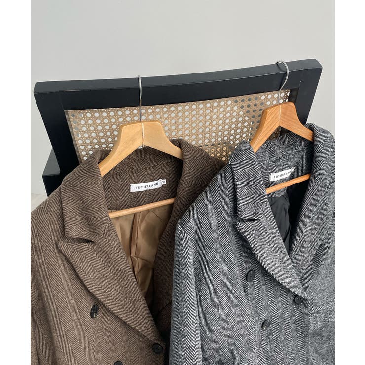 オンでもオフでも頼れる一枚。ツイード袖ボタンテーラードジャケット | futier land | 詳細画像21