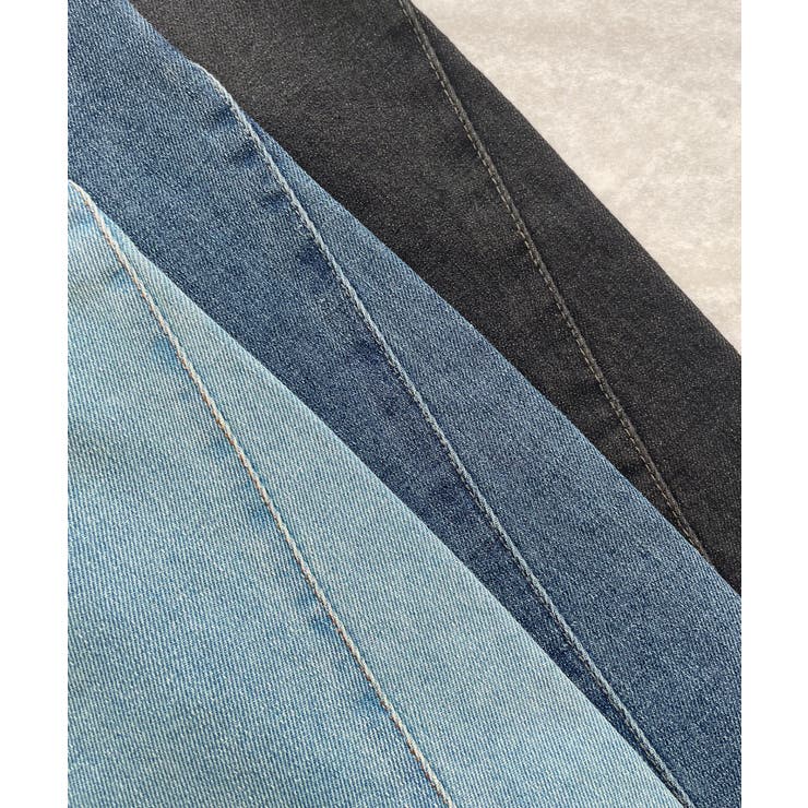 立体感のあるデニムカーブパンツ | futier land | 詳細画像36 