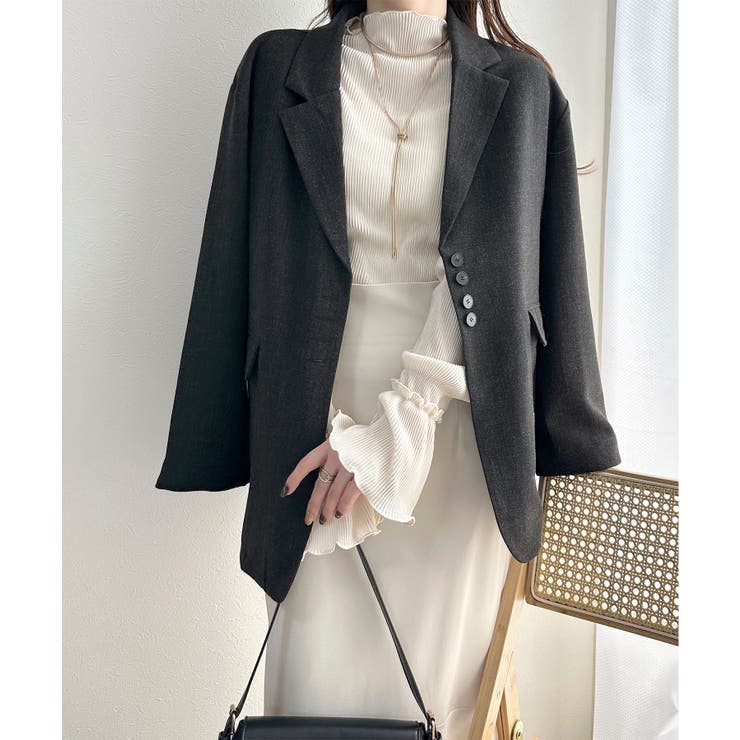 スミクロ | 【コラボ企画】大人かわいいテーラードジャケット | futier land