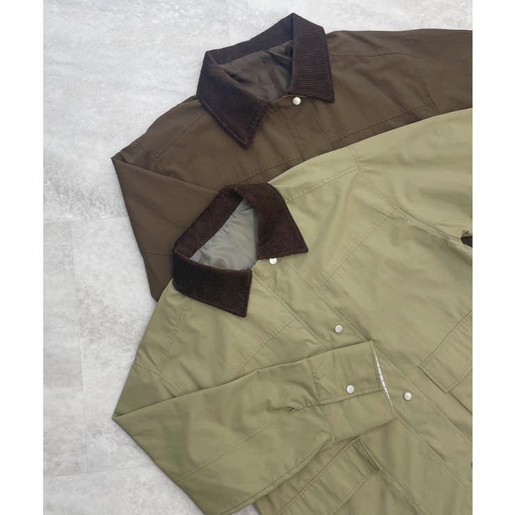 《ABYSアビス》軽やかに羽織れてメンズライクに。ミドルカバーオール | futier land | 詳細画像29 