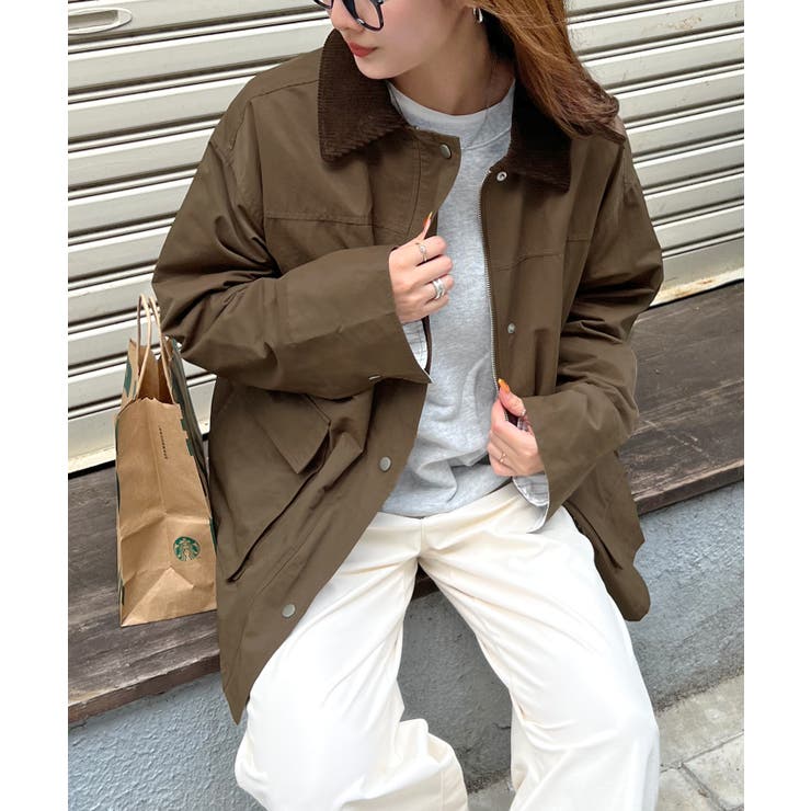 《ABYSアビス》軽やかに羽織れてメンズライクに。ミドルカバーオール | futier land | 詳細画像21 