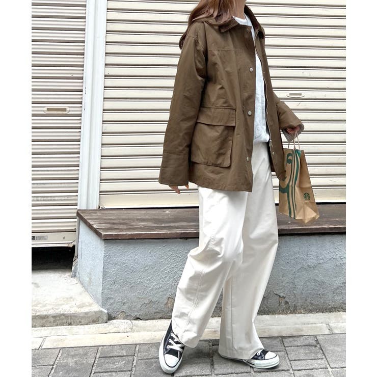 《ABYSアビス》軽やかに羽織れてメンズライクに。ミドルカバーオール | futier land | 詳細画像19 