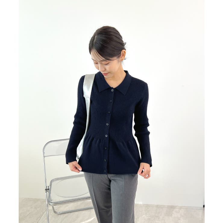 春新色追加！上品な大人へ。ペプラムリブニット | futier land | 詳細画像35 