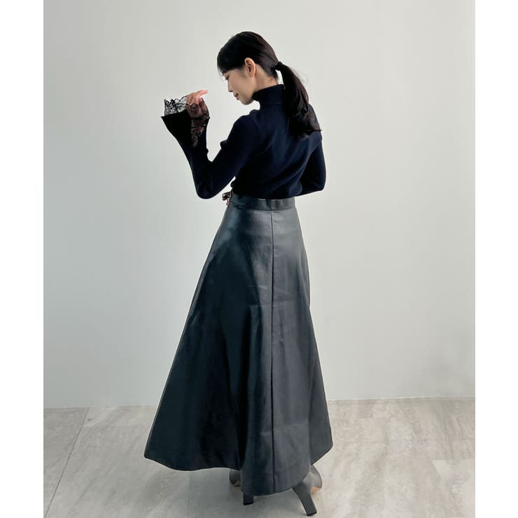 ふとした仕草まで美しく。袖レースリブKNIT | futier land | 詳細画像26 