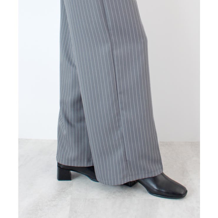 《ABYSアビス》チラ見せお洒落！レイヤード風ストライプパンツ | futier land | 詳細画像13 