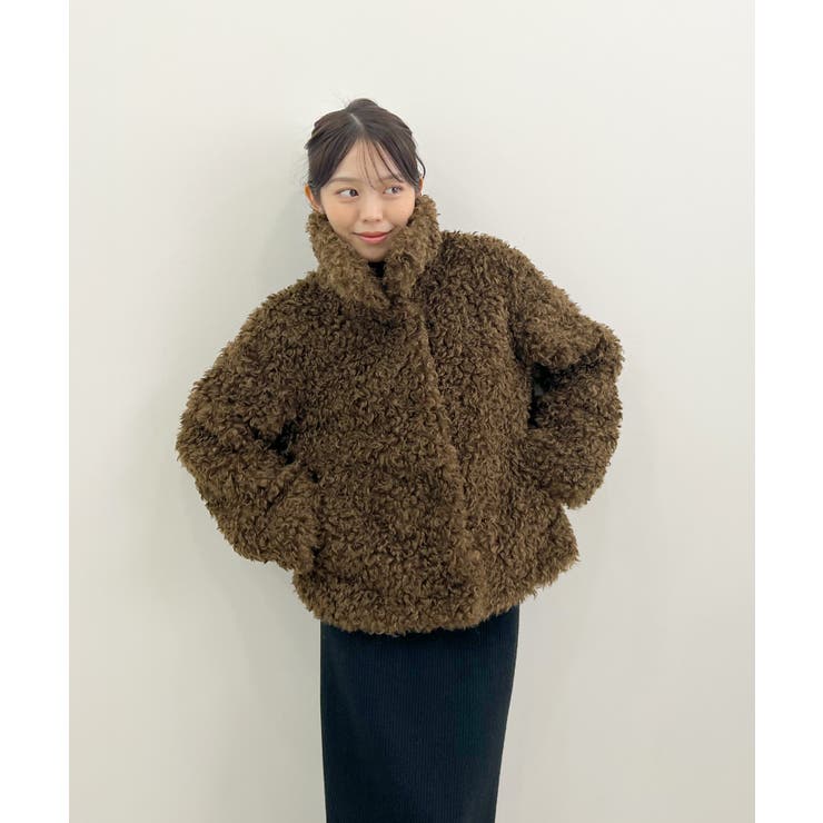 もこもこプードルファー。2wayカラープードルジャケット | futier land | 詳細画像29 