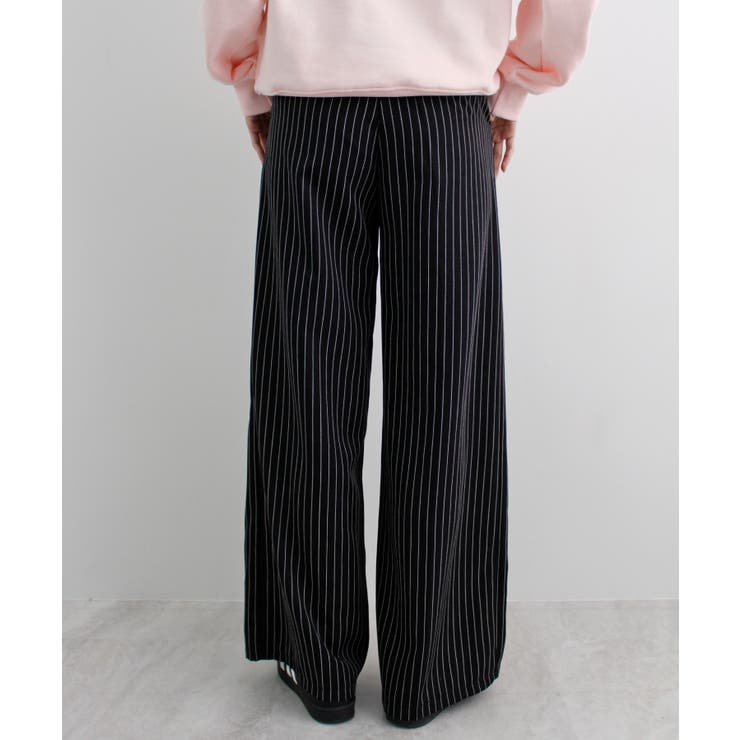 《ABYSアビス》チラ見せお洒落！レイヤード風ストライプパンツ | futier land | 詳細画像26 