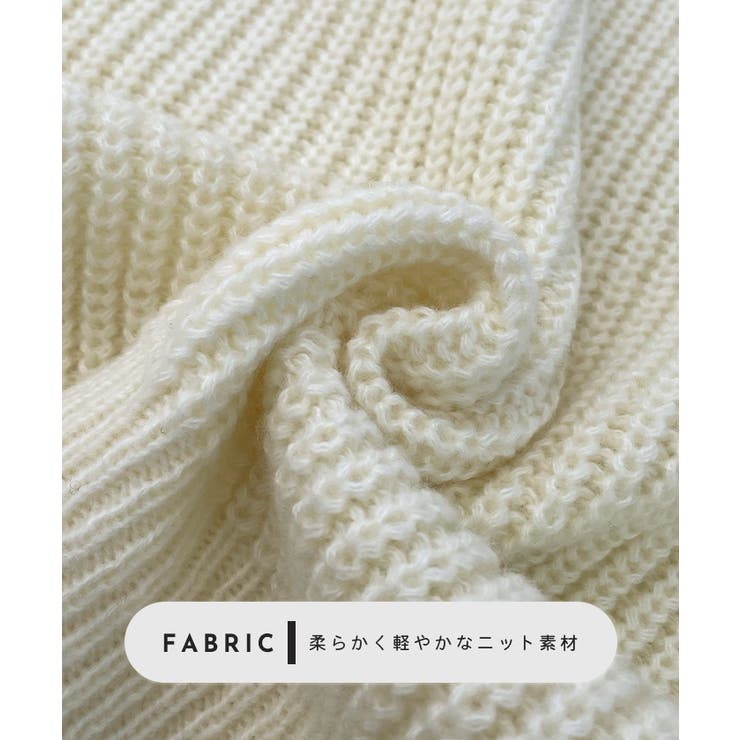 上品溢れるアクセント。袖ボタンKNIT | futier land | 詳細画像6 