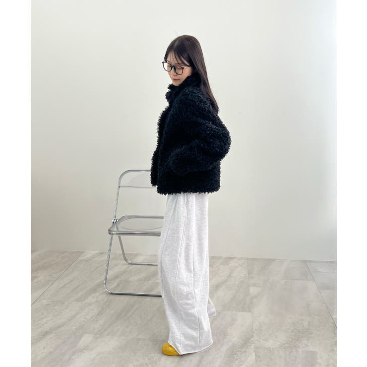 もこもこプードルファー。2wayカラープードルジャケット | futier land | 詳細画像20 