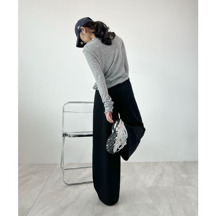 ラフだけど上品。タックスウェットパンツ | futier land | 詳細画像12 