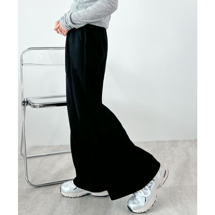 ラフだけど上品。タックスウェットパンツ | futier land | 詳細画像13 