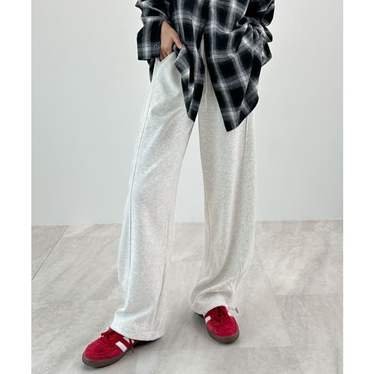 ラフに決まる。裾ドロストカーブスウェットパンツ | futier land | 詳細画像22 